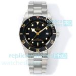 Swiss Copy Tudor New Black Bay 58 Black Dial 41mm Stainless Steel Watch 